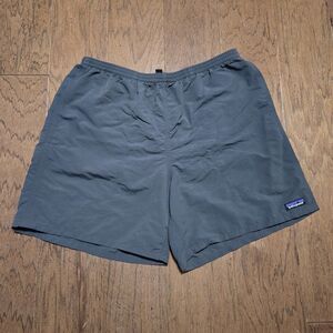 Patagonia Baggies Men’s Size XL Gray 6.5" Inseam Drawstring Lined Shorts Trunks